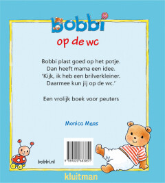 Bobbi op de wc / Bobbi achterkant