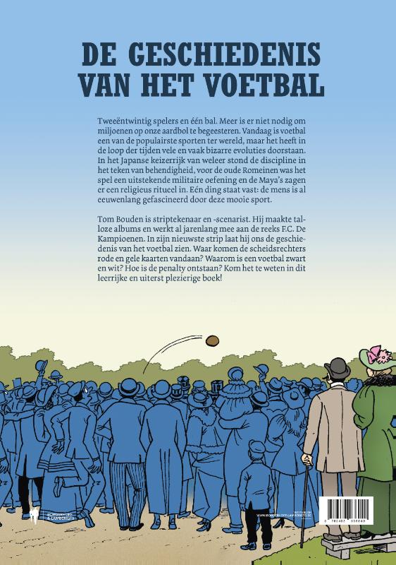 De geschiedenis van het voetbal achterkant