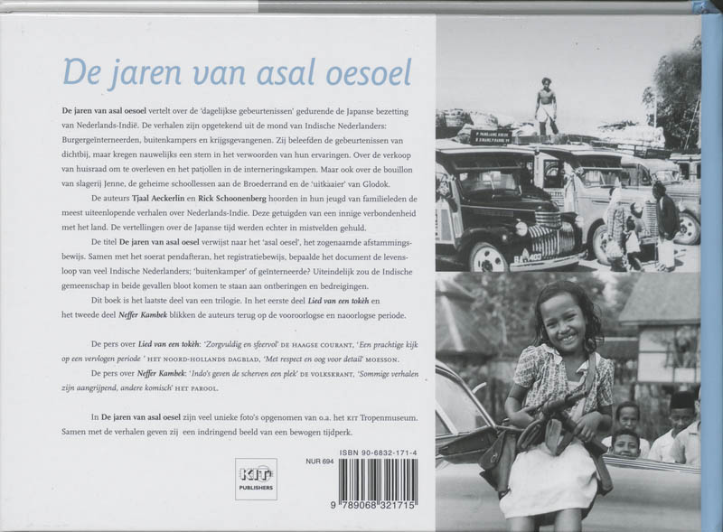 De jaren van asal oesoel achterkant