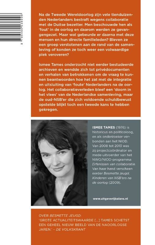 Doorn in het vlees achterkant