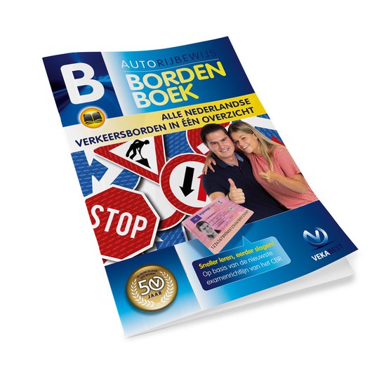 Auto Theorieboek Rijbewijs B 2018 2019 - Auto Theorie Leren en Oefenen - Met 3 Uur Online Examentraining VekaBest + Samenvatting Zorgeloos Studeren