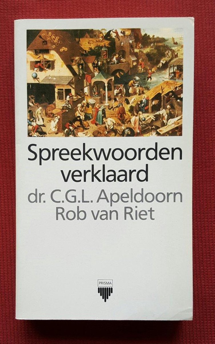 boekenbalie_9789027434661_cover Spreekwoorden verklaard / Prisma pocket woordenboek / 2592