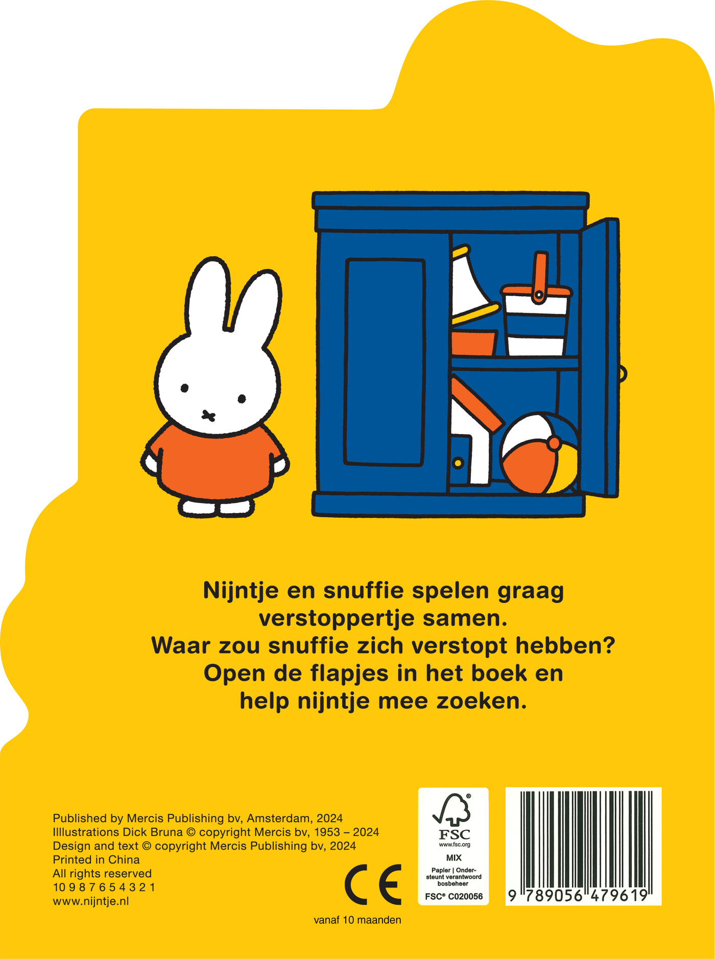 Nijntje zoekt snuffie achterkant