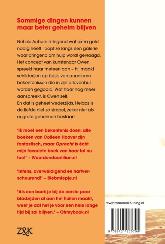 Oprecht achterkant