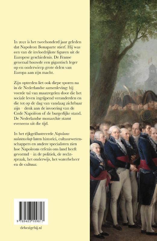 Napoleons nalatenschap achterkant