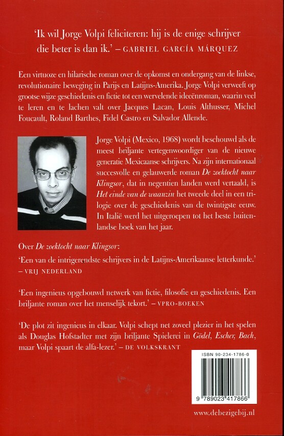 Het einde van de waanzin achterkant