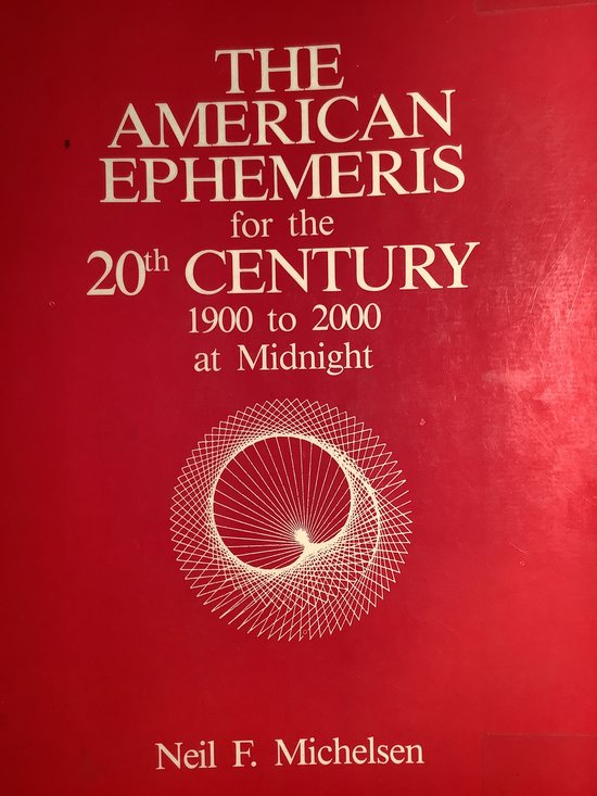 Amer Ephemeris 1900-2000 Midni