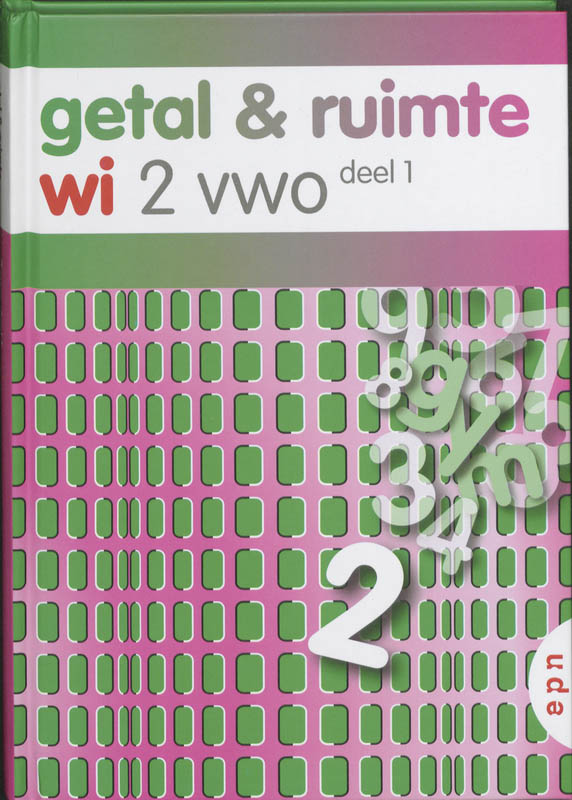 boekenbalie_9789011106376_cover Getal en ruimte 2 Vwo deel 1