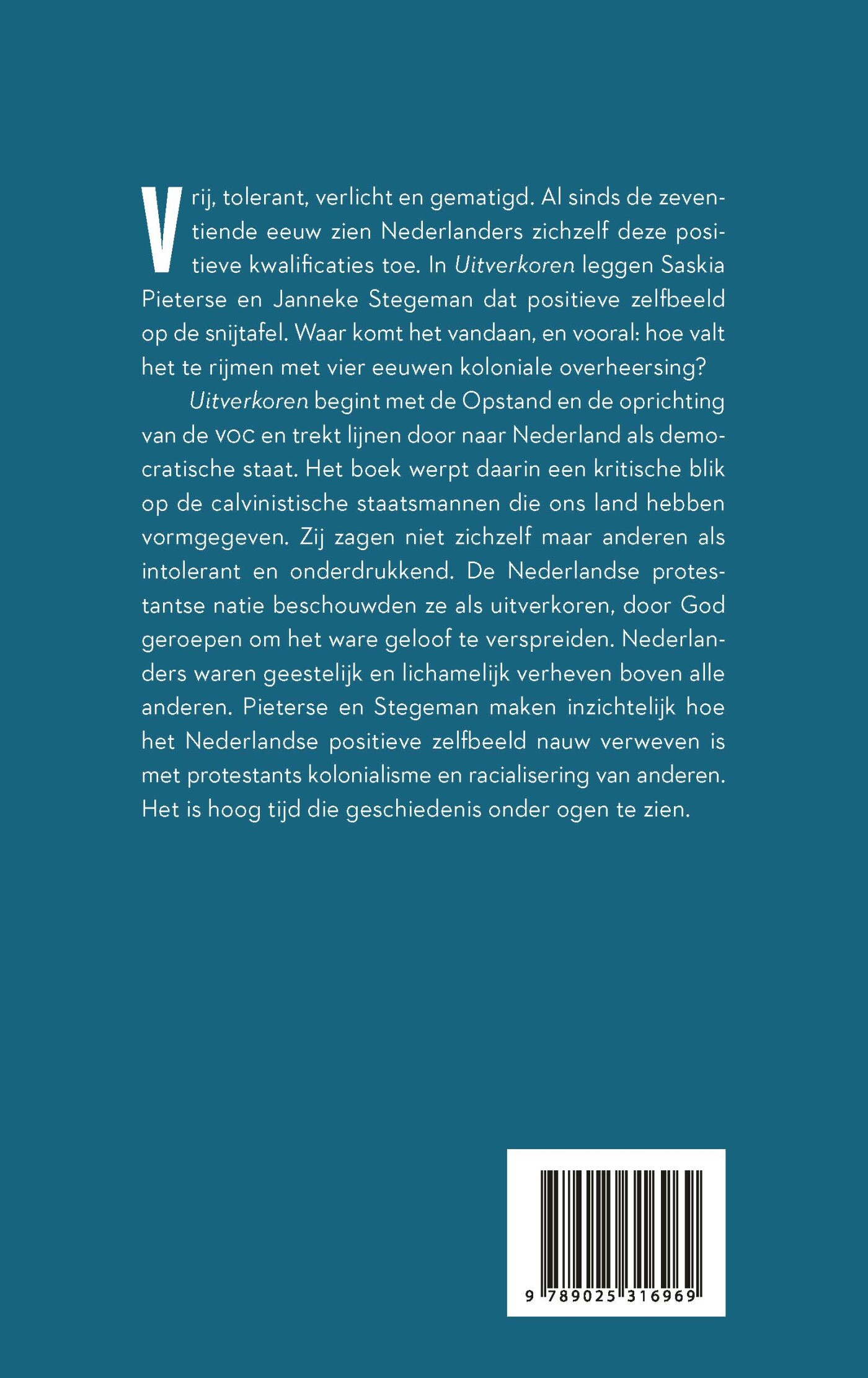 Uitverkoren achterkant