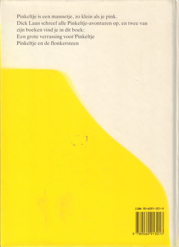 Pinkeltje verhalen 1991 achterkant