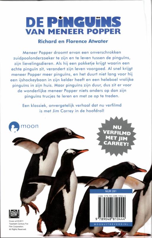 De Penguins Van Meneer Popper achterkant