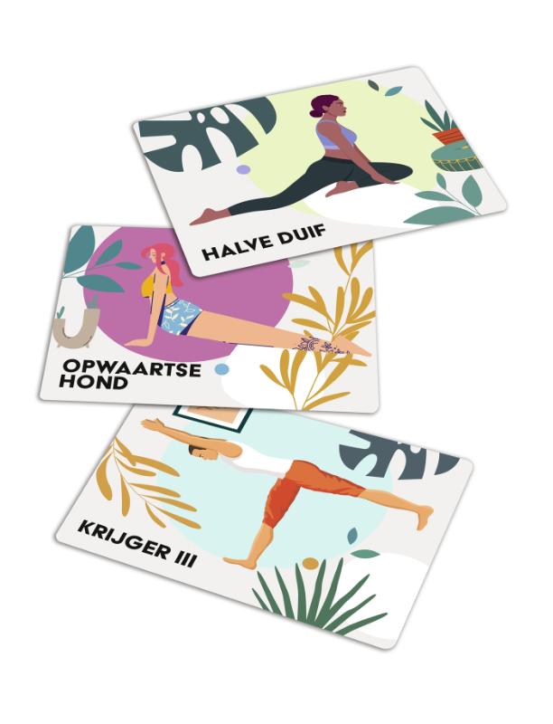 Yoga voor thuis achterkant