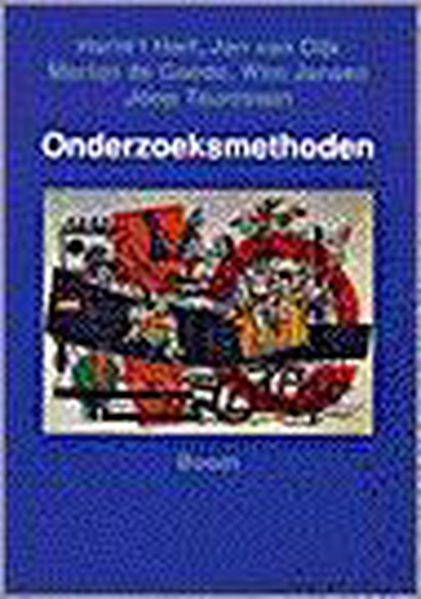 H. 't Hart Onderzoeksmethoden thumbnail