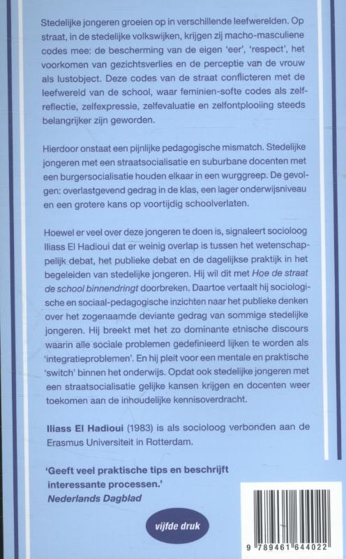 Hoe de straat de school binnendringt Hoe de straat de school binnendringt achterkant