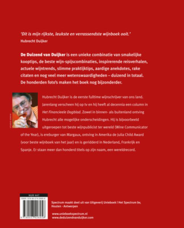 De duizend van Duijker De duizend van Duijker achterkant