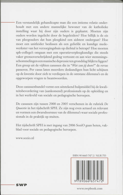 Wat zou jij doen achterkant