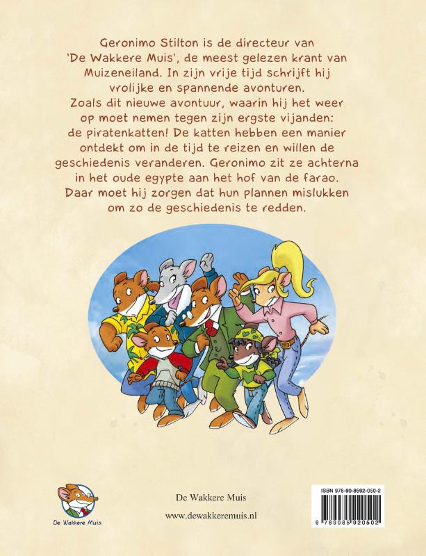 Een reis door de tijd / 2 Het geheim van de Sfinx / Geronimo Stilton achterkant