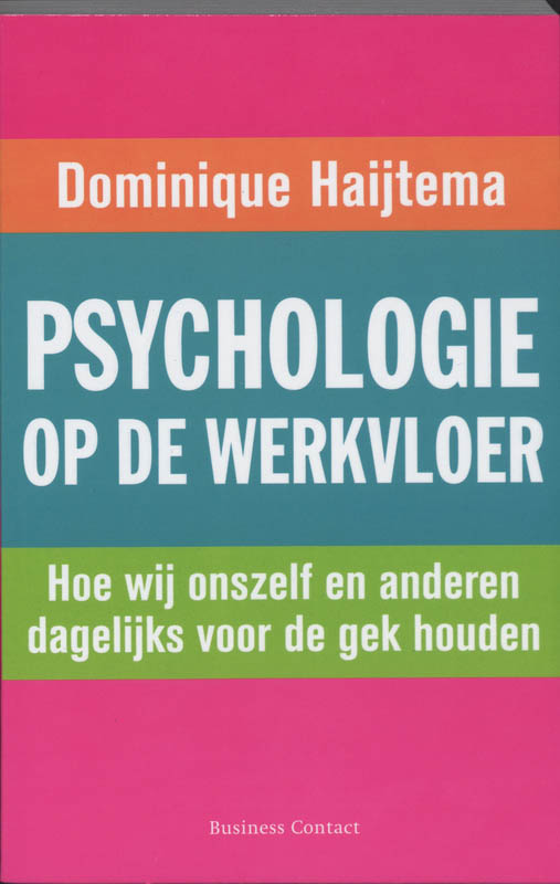boekenbalie_9789047000983_cover Psychologie Op De Werkvloer