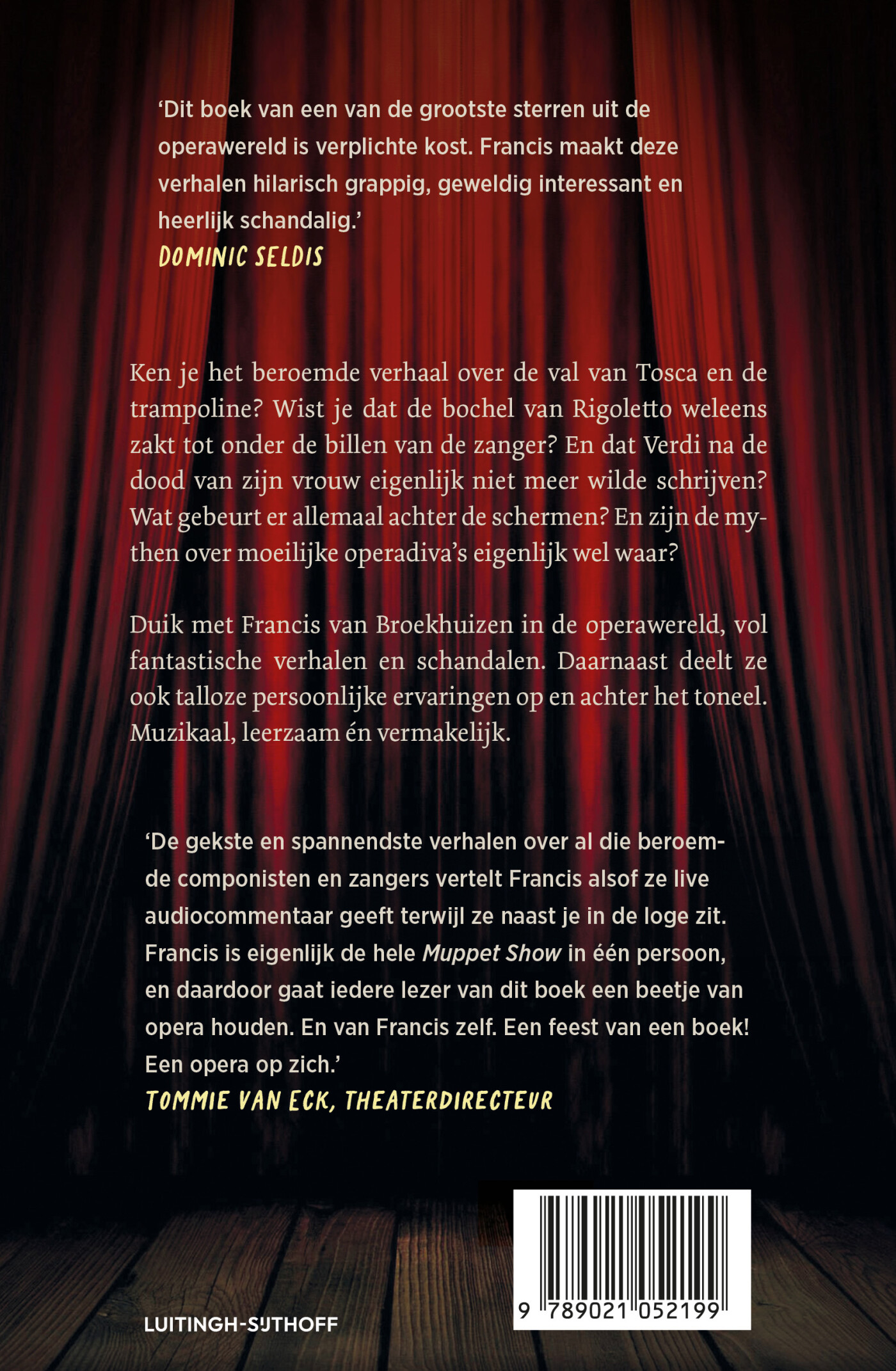 Schandalig mooie opera achterkant
