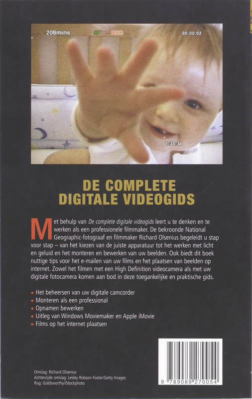 De complete digitale videogids achterkant