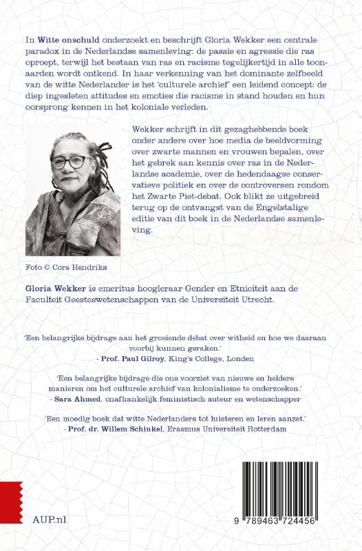 Witte onschuld achterkant