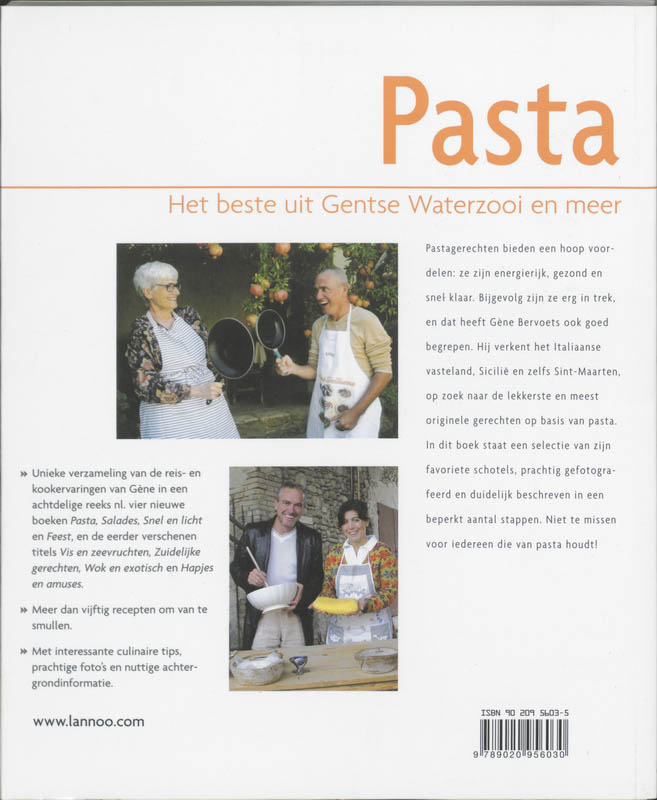 Pasta / Het beste uit Gentse Waterzooi en meer achterkant