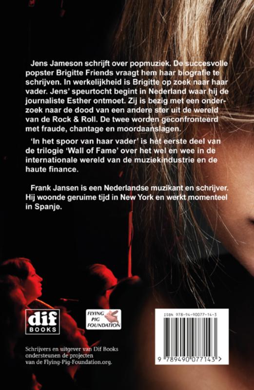 In het spoor van haar vader / Wall of fame / 1 In het spoor van haar vader / Wall of fame / 1 achterkant