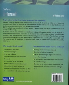 Surfen op Internet voor senioren achterkant