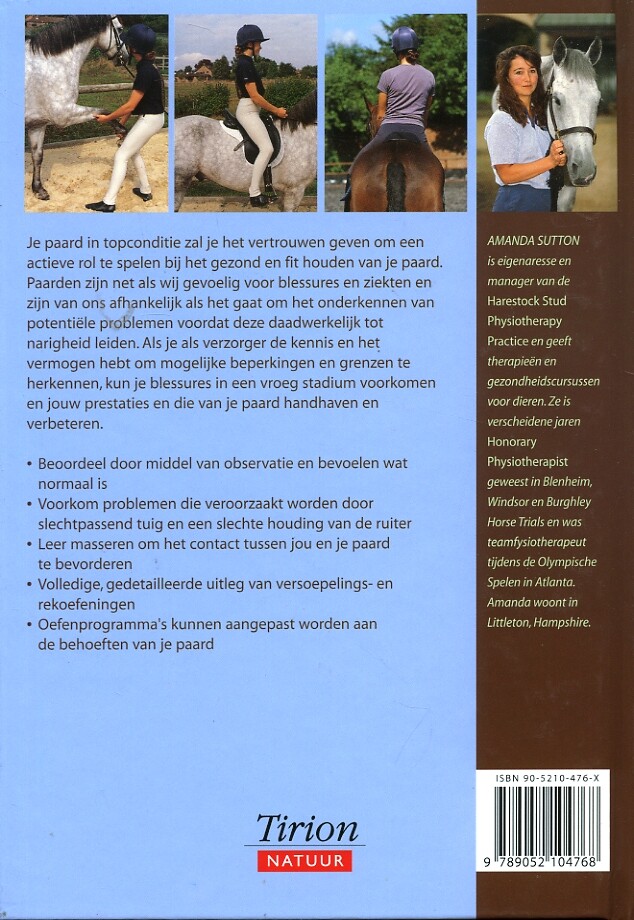 Je paard in topconditie achterkant