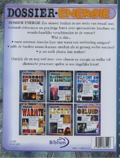 Energie uit chemie / Dossier Energie achterkant