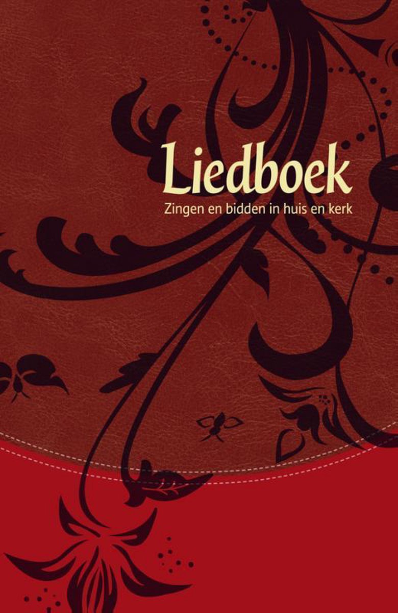 Liedboek - rood kunstleer