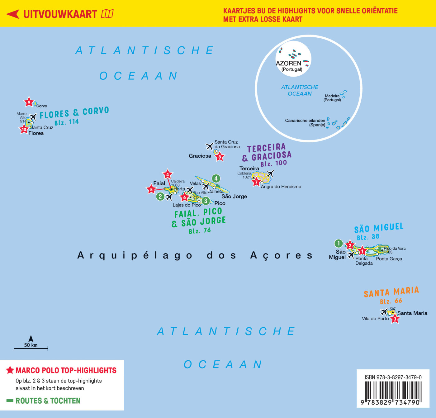 Azoren / Marco Polo achterkant