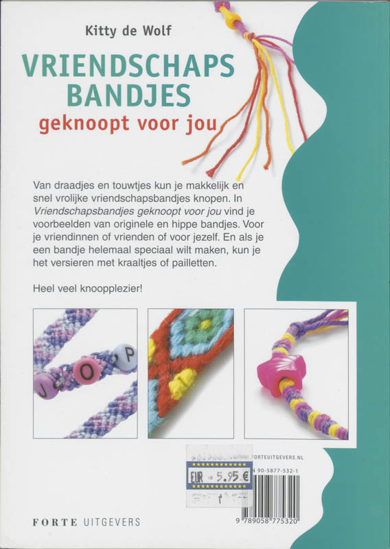 Vriendschapsbandjes achterkant