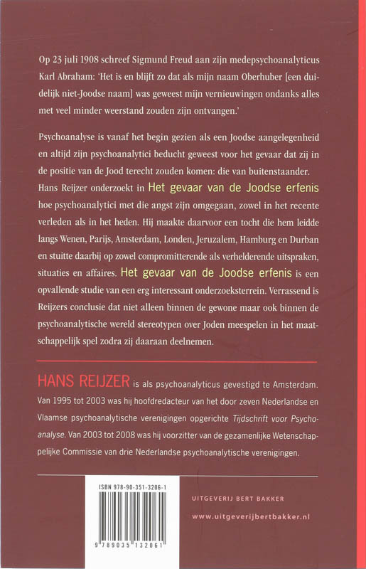 Het gevaar van de Joodse erfenis achterkant
