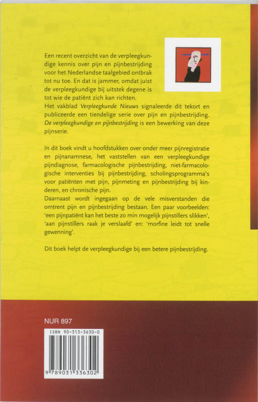 De verpleegkundige en pijnbestrijding De verpleegkundige en pijnbestrijding achterkant