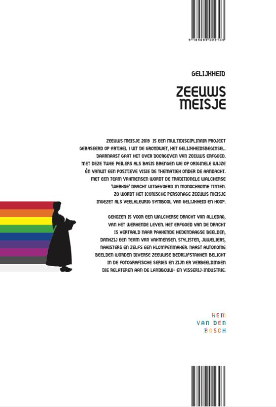 Zeeuws Meisje / Beeld in Zeeland / 1 achterkant