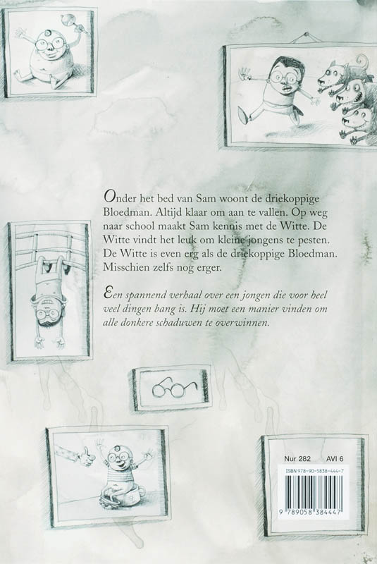 Meester van de schaduw achterkant