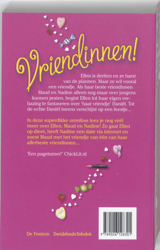 Vriendinnen! achterkant