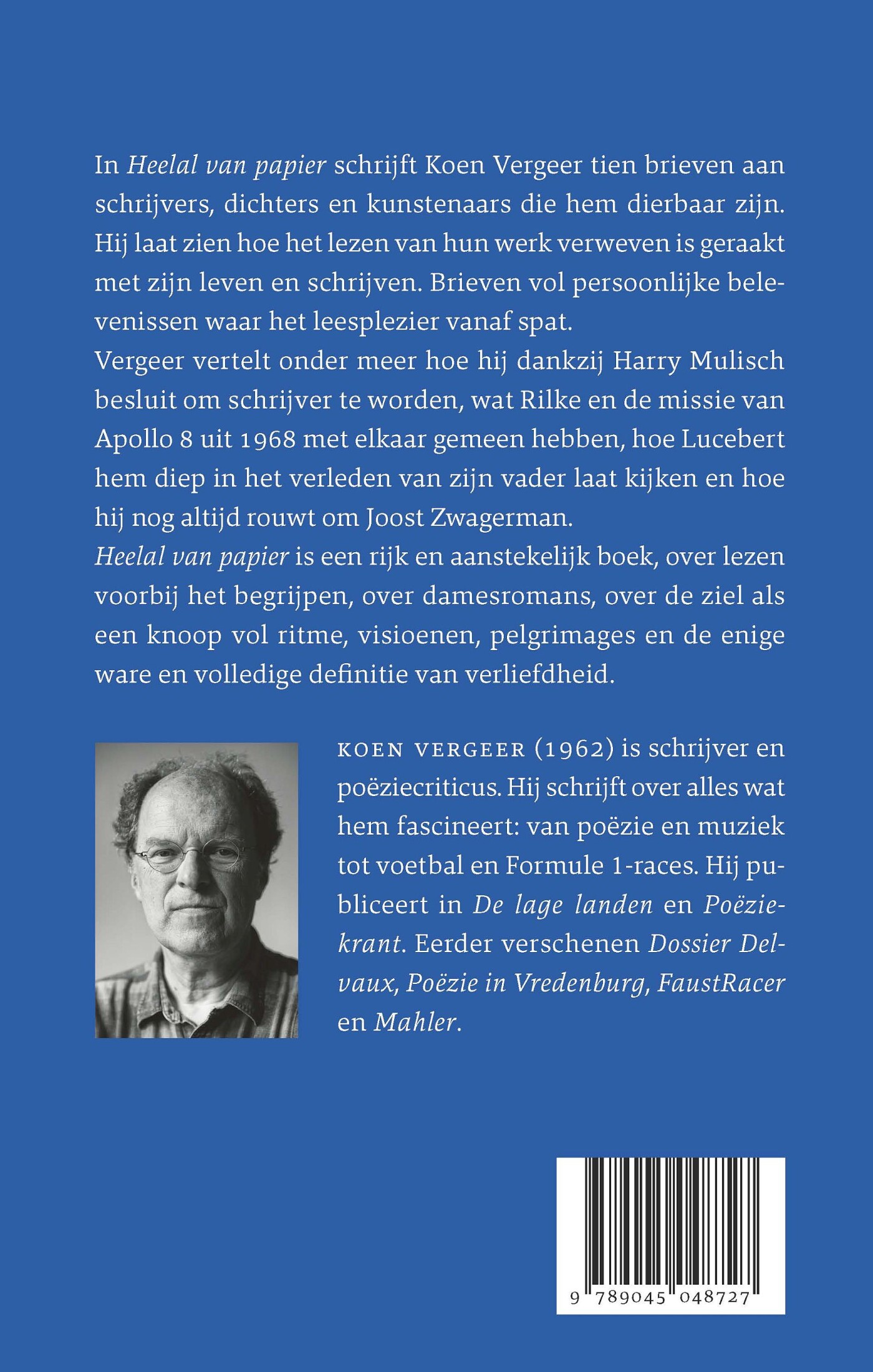 Heelal van papier achterkant