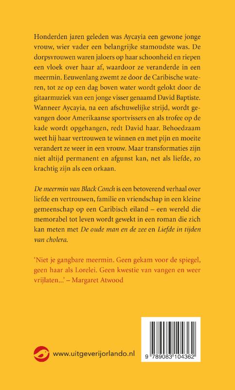 De meermin van Black Conch achterkant
