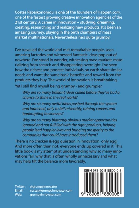 Thoughts from a grumpy innovator achterkant
