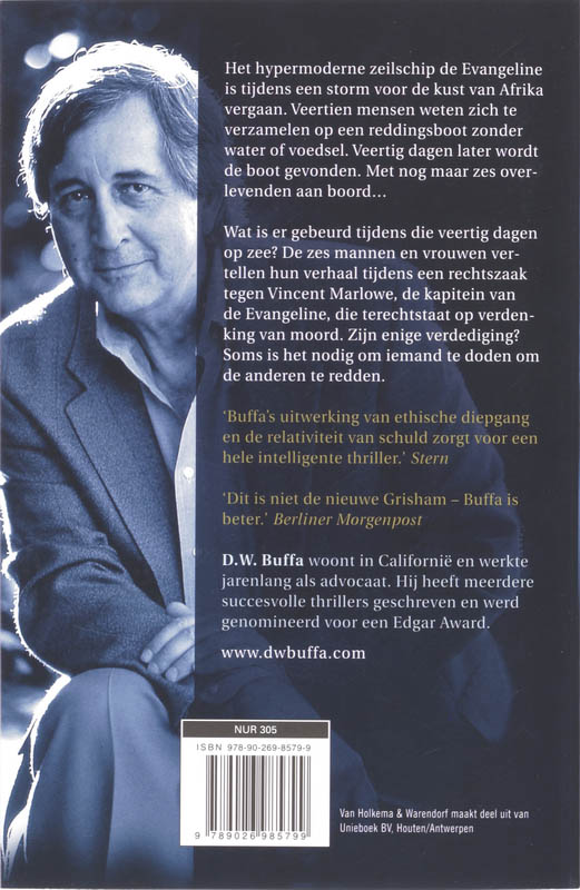 Zaak van de evangeline Zaak van de evangeline achterkant
