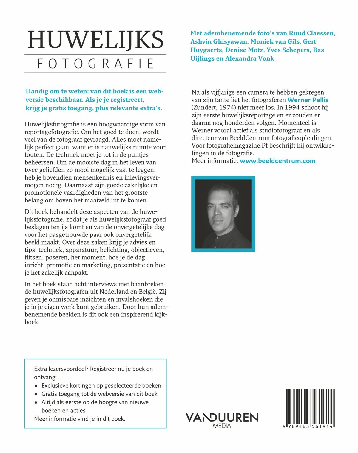 Huwelijksfotografie / Focus op fotografie achterkant