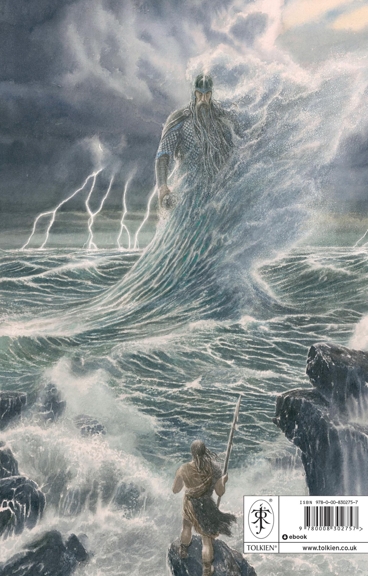 The fall of Gondolin achterkant