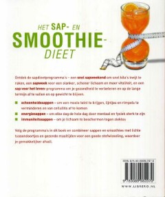 Het sap- en smoothiedieet achterkant