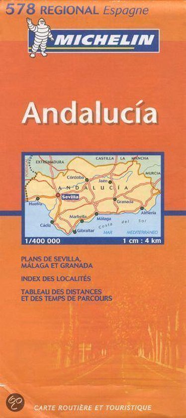 Andalucía / Michelin Régional / 578 thumbnail