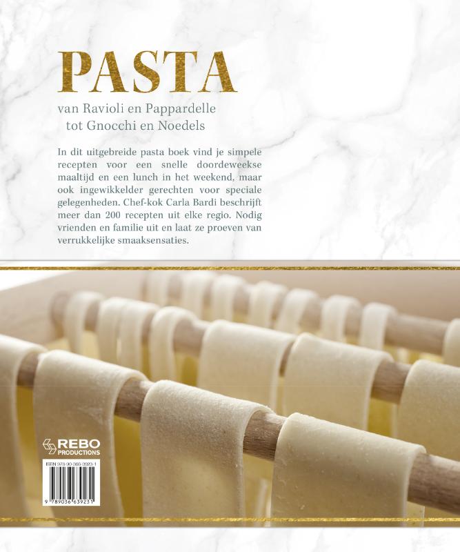 PASTA - 200 recepten achterkant