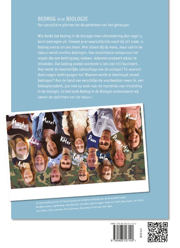 Bedrog in de biologie achterkant