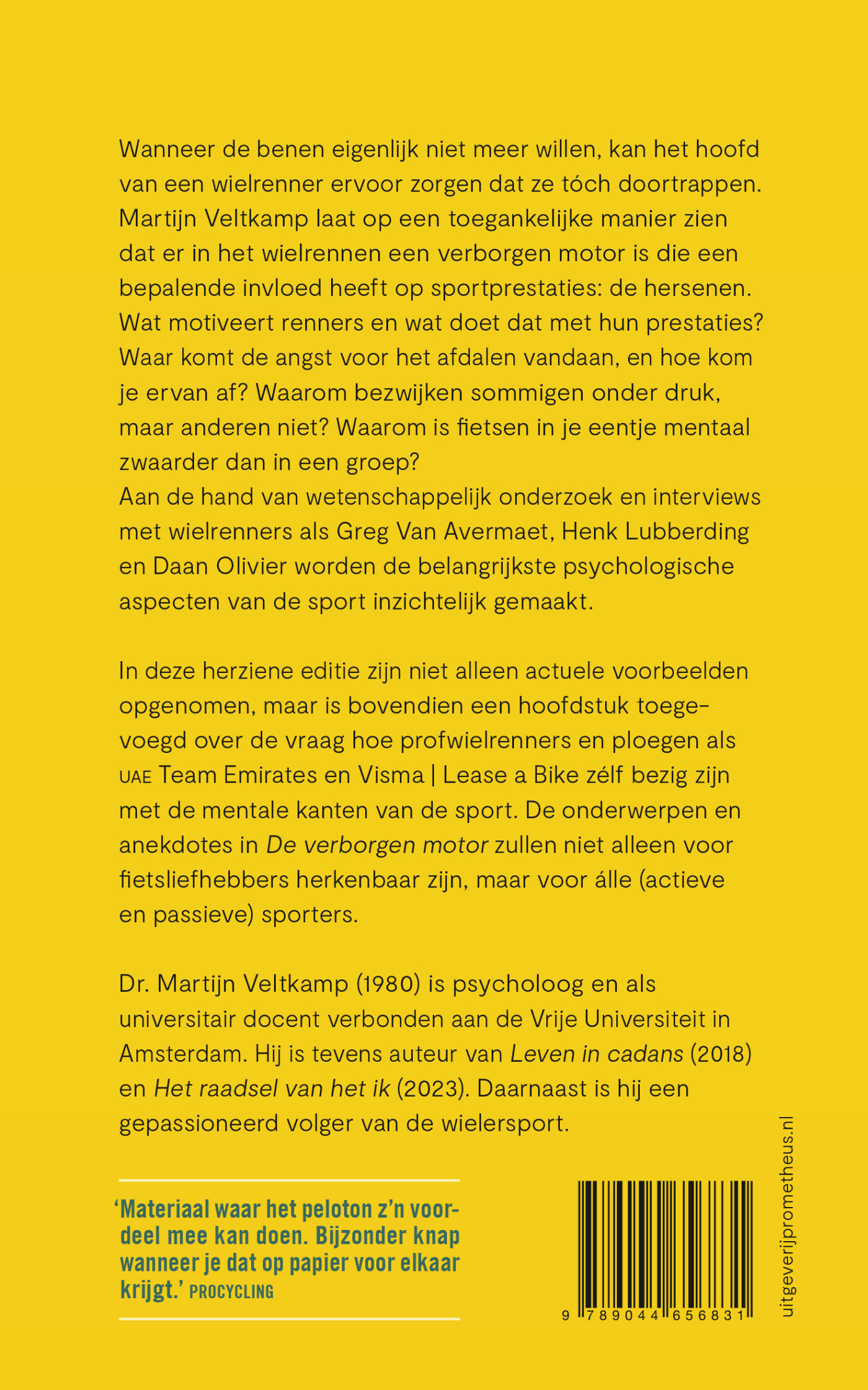 De verborgen motor achterkant