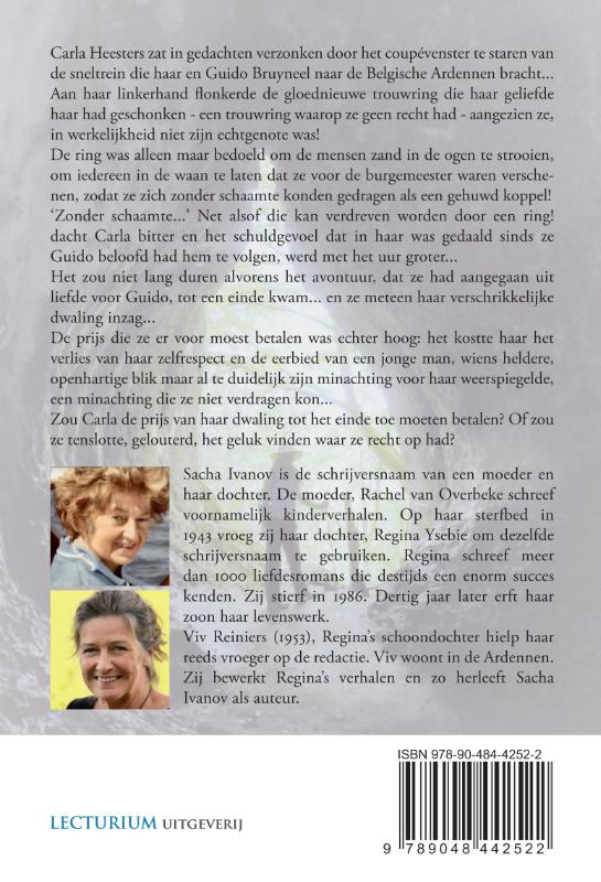De prijs van haar dwaling achterkant